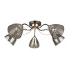 Миниатюра фото потолочная люстра arte lamp lily a4366pl-5bk | 220svet.ru