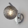 Миниатюра фото бра с выключателем на корпусе eurosvet shape 70132/1 хром | 220svet.ru