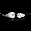 Миниатюра фото гирлянда нить с колпачком 10м шампань 100 led провод прозрачный ip65 ltc pst100cap-10-2ch | 220svet.ru