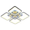 Миниатюра фото потолочная светодиодная люстра profit light 8057/4 chr | 220svet.ru